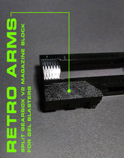 Retroarms-Gearbox-Magazine-block-for-gel-Blasters-Brisbane-0